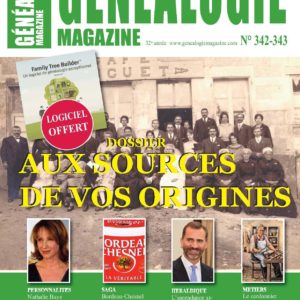 Généalogie Magazine N° 342-343