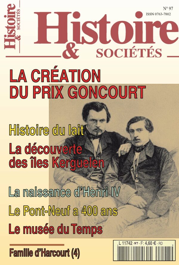Histoire & Sociétés N° 097 Version numérique
