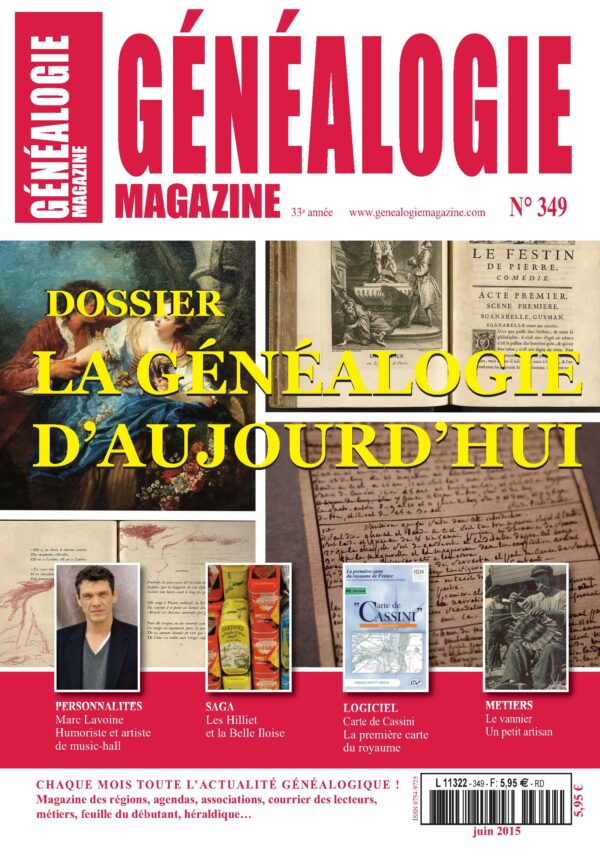 Généalogie Magazine N° 349