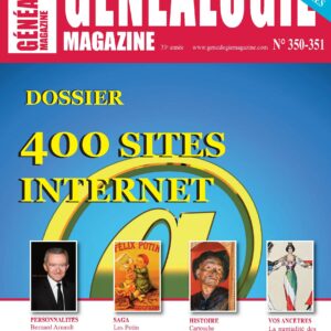 Généalogie Magazine N° 350-351