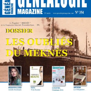 Généalogie Magazine N° 354