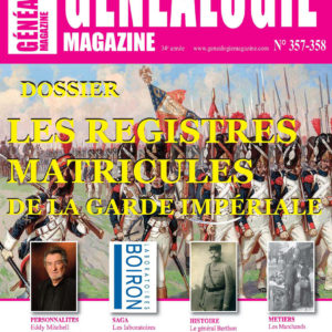 Généalogie Magazine n° 357-358