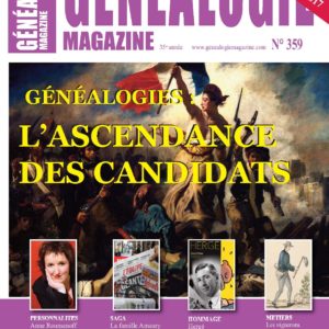 Généalogie Magazine n° 359