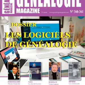 Généalogie Magazine n° 360-361
