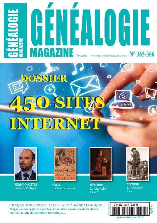 Généalogie Magazine n° 365-366