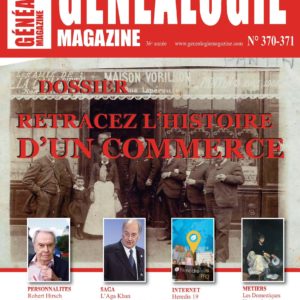 Généalogie Magazine n° 370-371