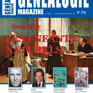 Généalogie Magazine n° 374