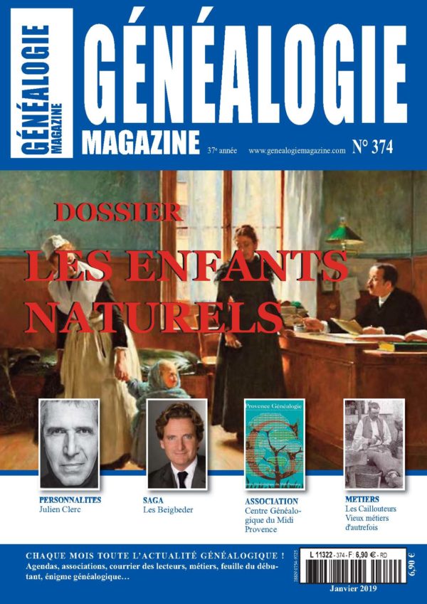 Généalogie Magazine n° 374
