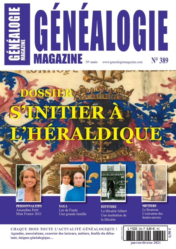 Généalogie Magazine n° 389 – Version papier