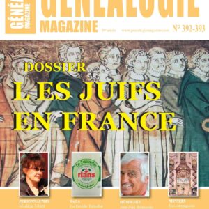 Généalogie Magazine N° 392-393