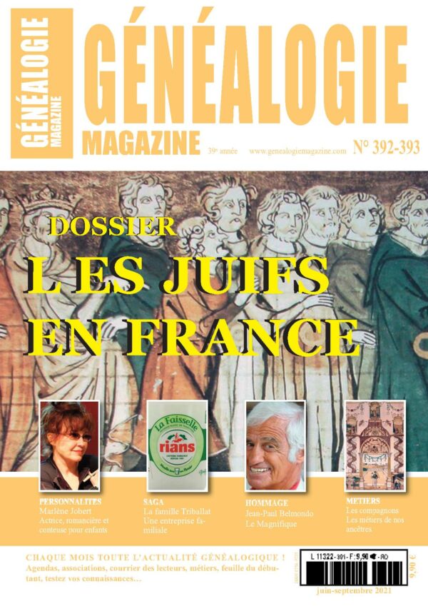 Généalogie Magazine N° 392-393 – Version papier