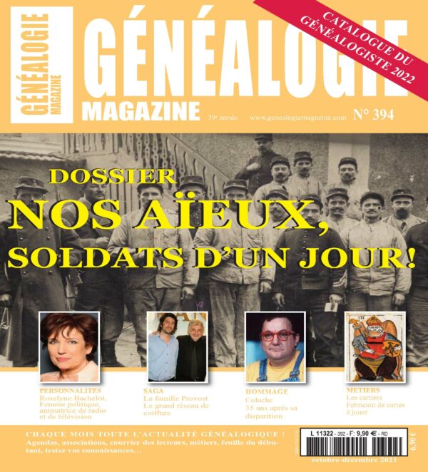 Généalogie Magazine N° 394 – Version papier