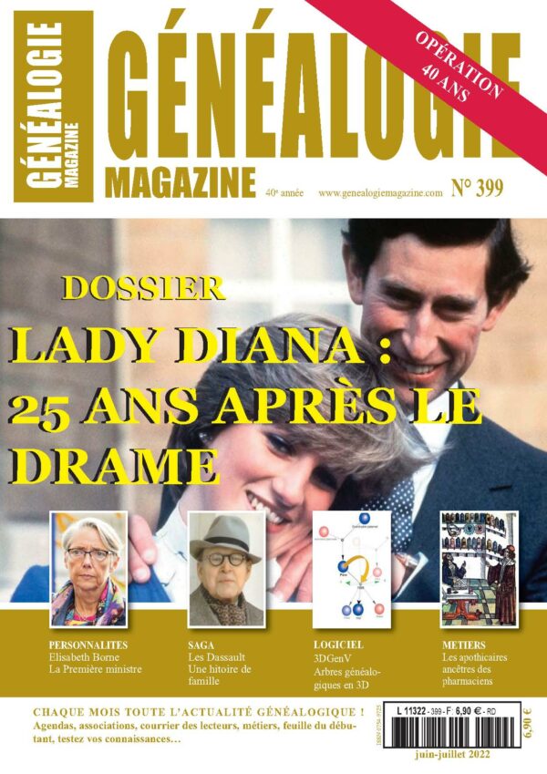Généalogie Magazine N° 399 – Version papier