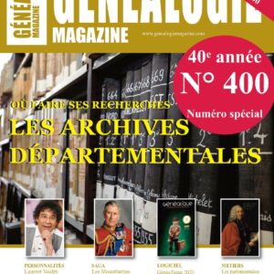 Généalogie Magazine N° 400