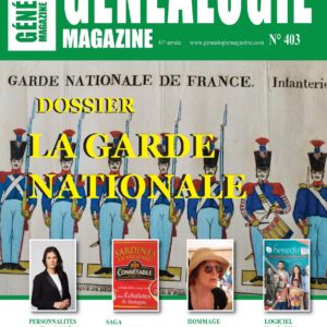 Généalogie Magazine N° 403