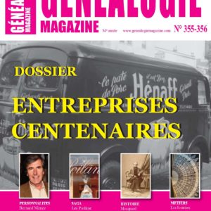 Généalogie Magazine N° 355-356