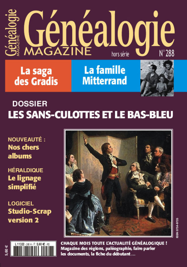 Généalogie Magazine N° 288