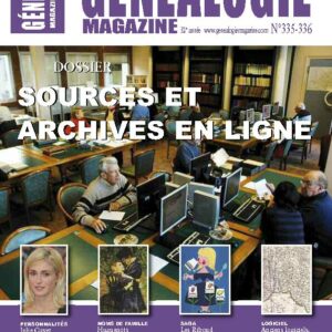 Généalogie Magazine N° 335-336