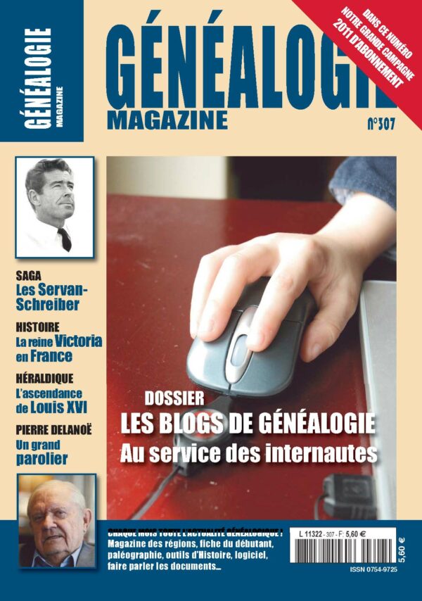 Généalogie Magazine N° 307