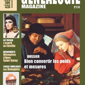 Généalogie Magazine N° 310