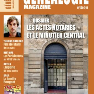 Généalogie Magazine n° 320-321