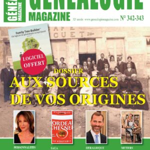 Généalogie Magazine N° 342-343
