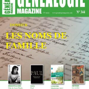 Généalogie Magazine N° 344