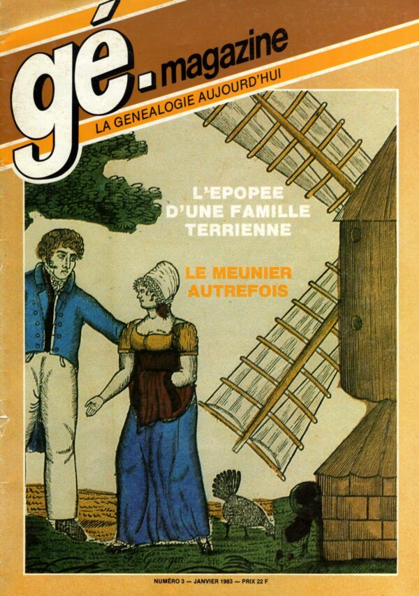Généalogie Magazine N° 003 - janvier 1983