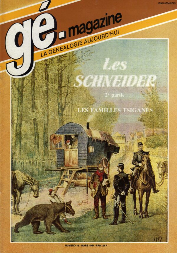 Généalogie Magazine N° 016 - mars 1984