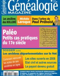 Généalogie Magazine N° 279