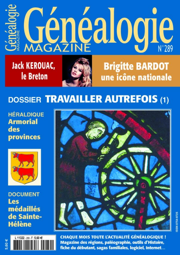 Généalogie Magazine n° 289