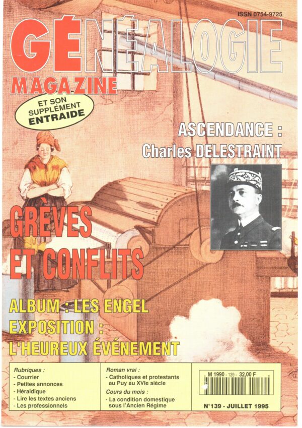 Généalogie Magazine n° 139 – juillet 1995