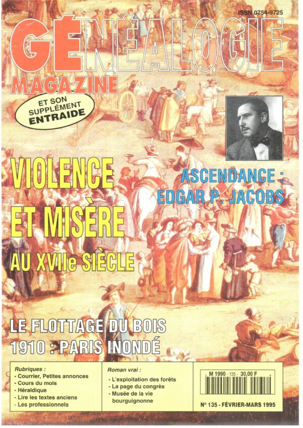 Généalogie Magazine n° 135 - février/mars 1995