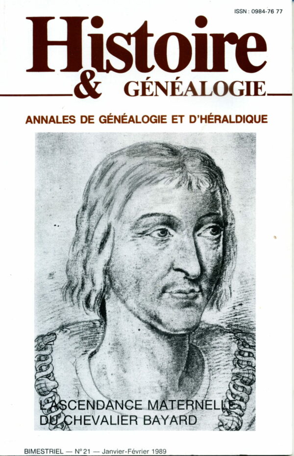 Histoire & Généalogie N° 21 - Version numérique