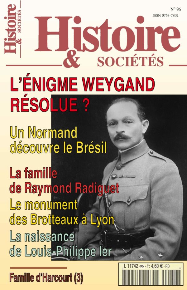 Histoire & Sociétés N° 096 Version numérique