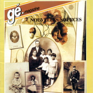 Les dossiers de gé-magazine N° 5 : Nouvelles sources