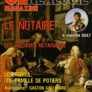 Généalogie Magazine n° 102 – mars 1992