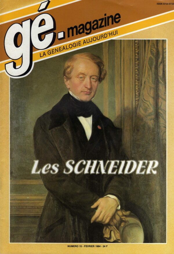 Généalogie Magazine N° 015 - février 1984