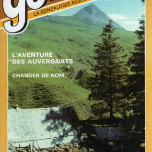 Généalogie Magazine n° 020 – juillet - août 1984