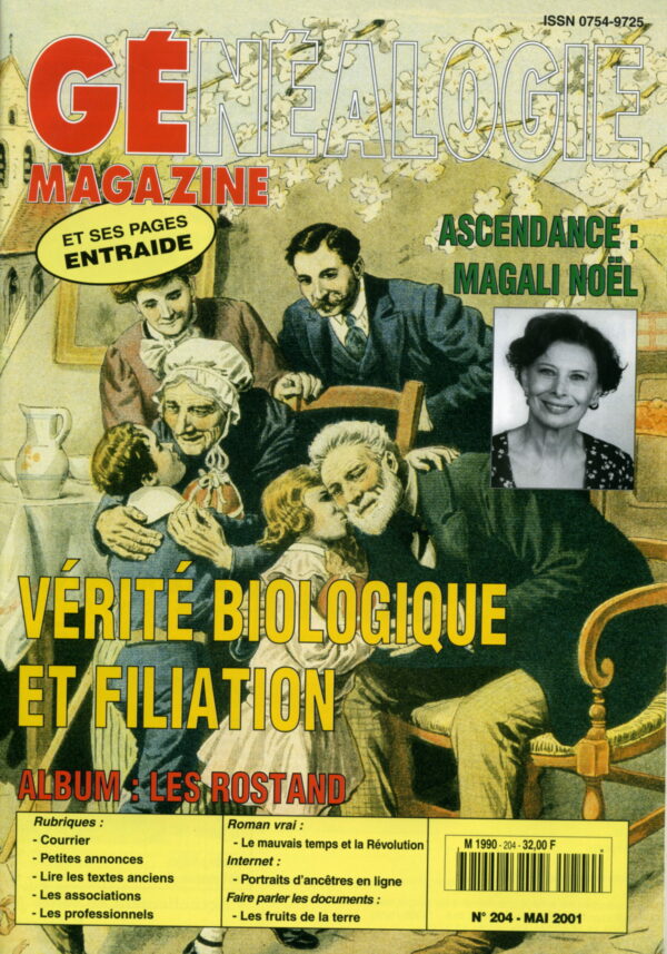 Généalogie Magazine n° 204