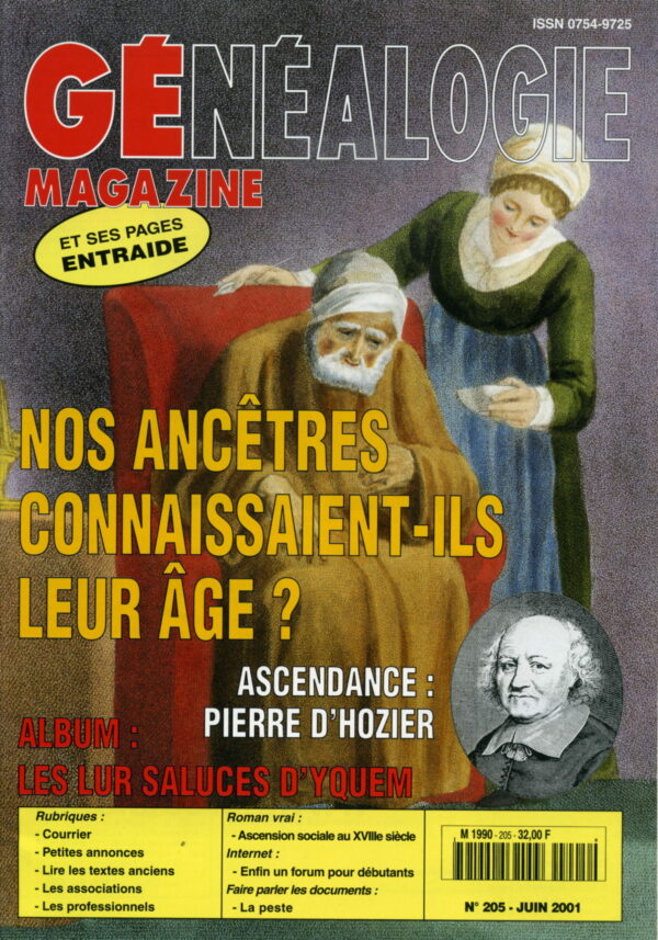 Généalogie Magazine n° 205