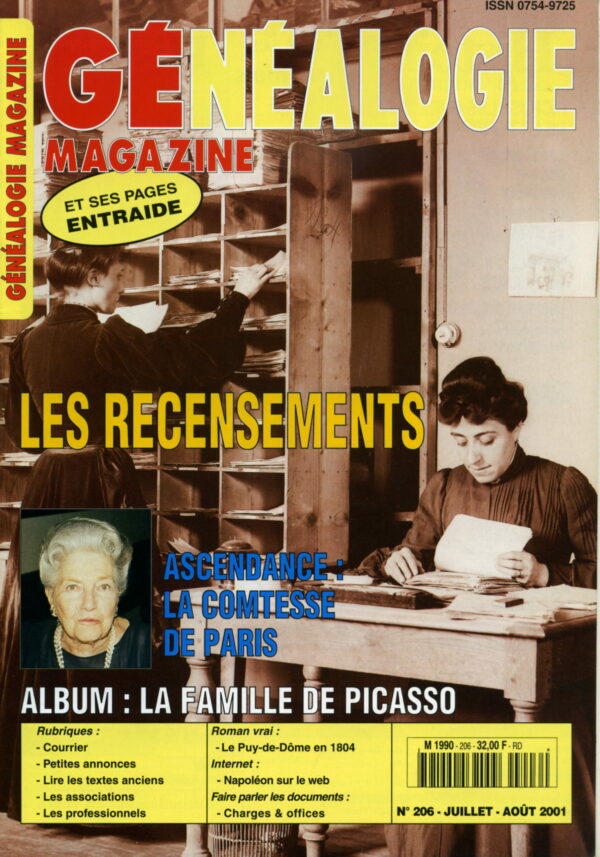 Généalogie Magazine n° 206