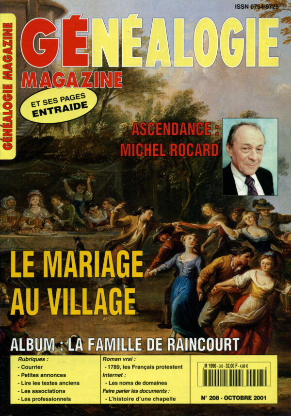 Généalogie Magazine n° 208