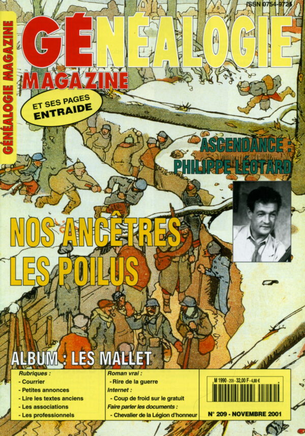 Généalogie Magazine n° 209