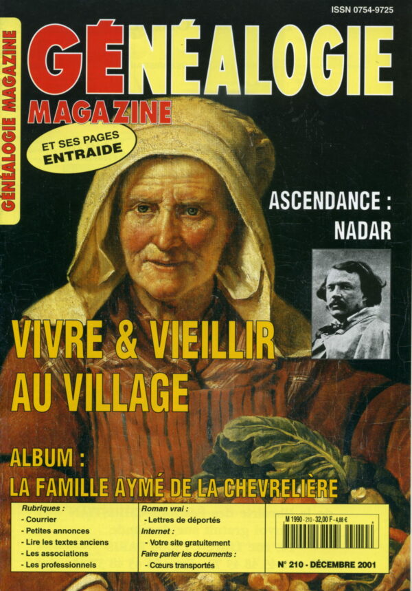 Généalogie Magazine n° 210
