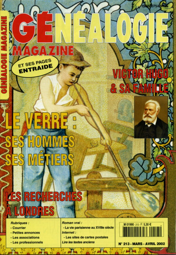 Généalogie Magazine n° 213