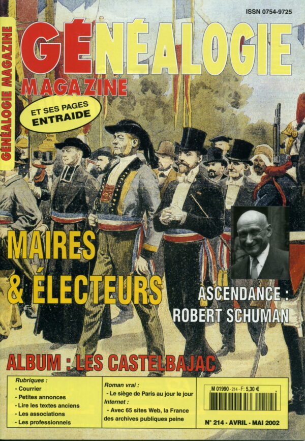 Généalogie Magazine n° 214