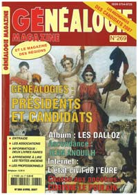 Généalogie Magazine n° 269