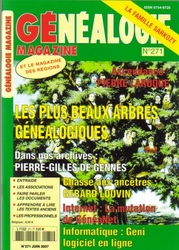Généalogie Magazine n° 271