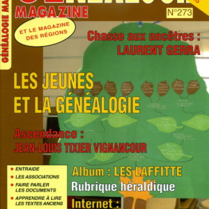 Généalogie Magazine n° 273